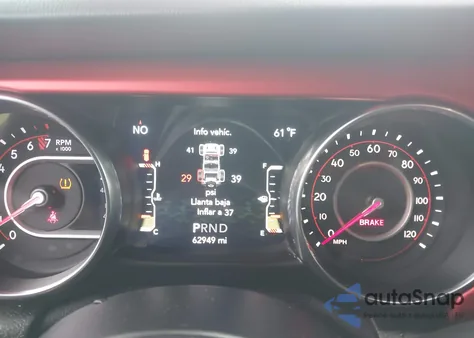 2020 Jeep Wrangler Unlimited Rubicon 4X4 из США, поврежденный, VIN 1C4HJXFG4LW189265